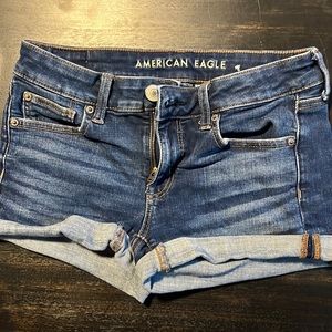 American Eagle shorties.